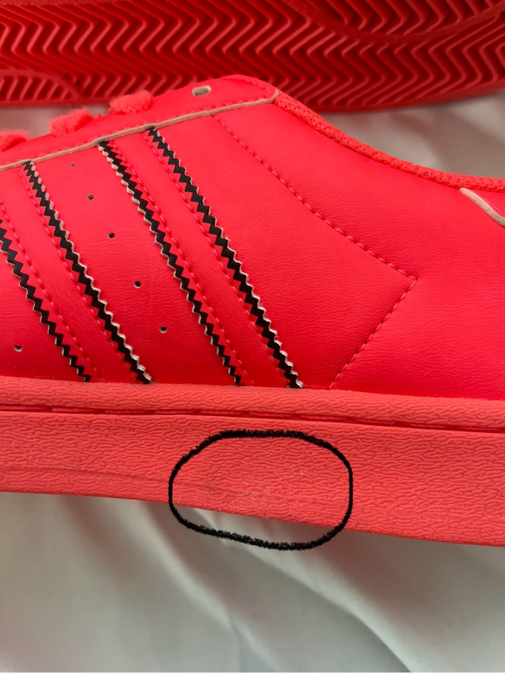 adidas Neon Classic Shell-Toe Sneakers - Picture 7 of 16